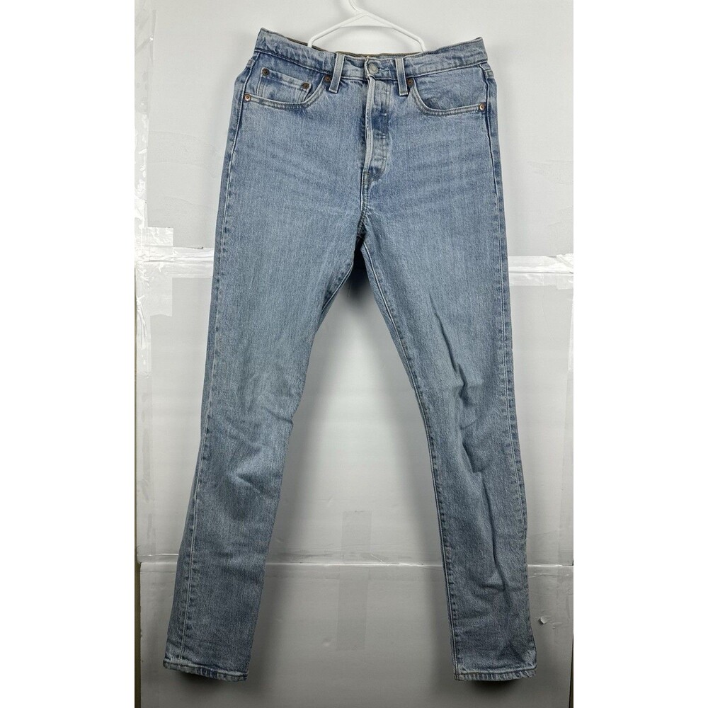 Levi's 501 S Skinny Jeans W27 L32 Light Wash Premium Women's Denim